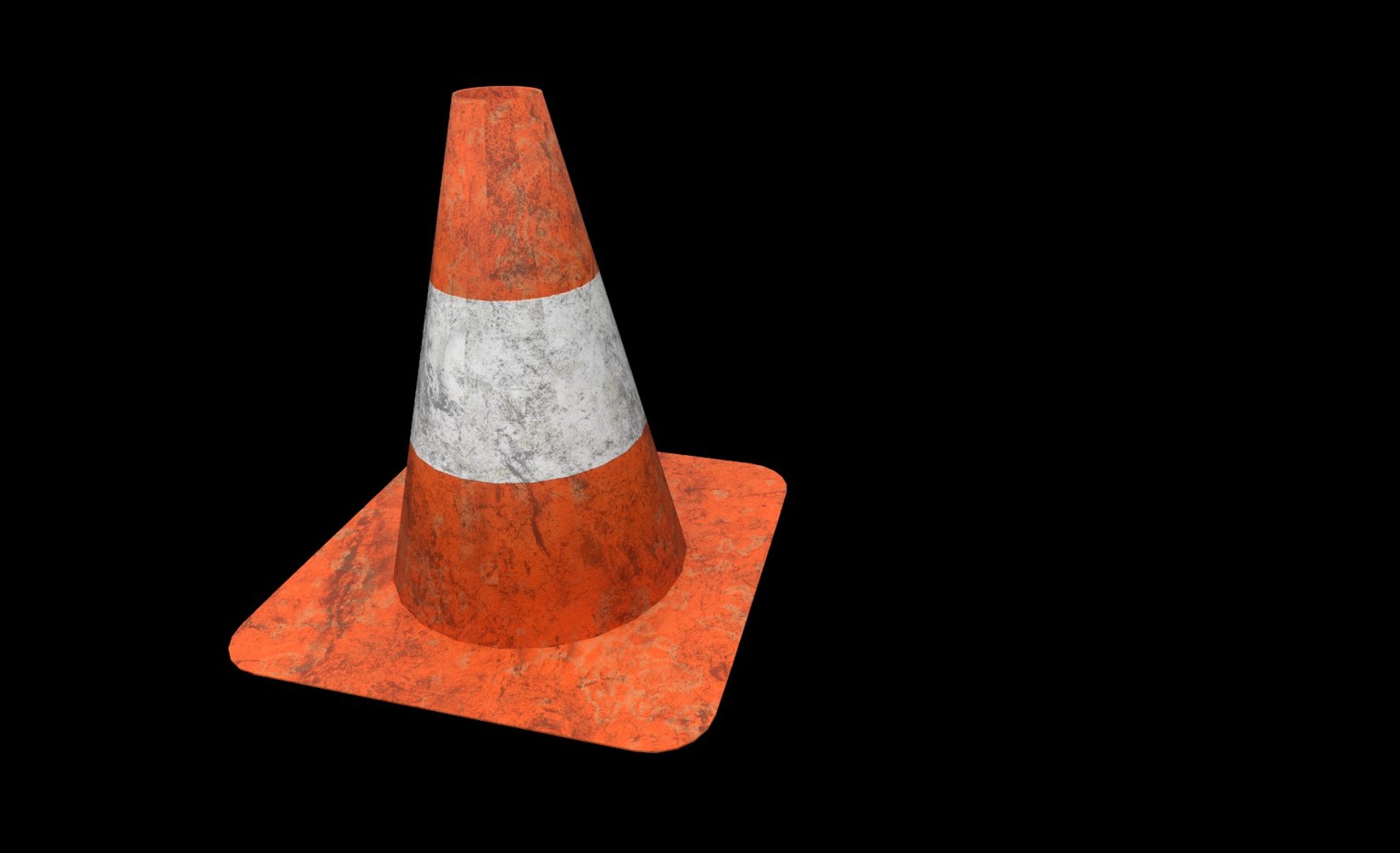3D Traffic Cone - TurboSquid 1528981