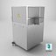 Enclosed Flow Pack Packaging Machine 3D
