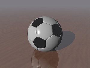 soccer ball 3d model