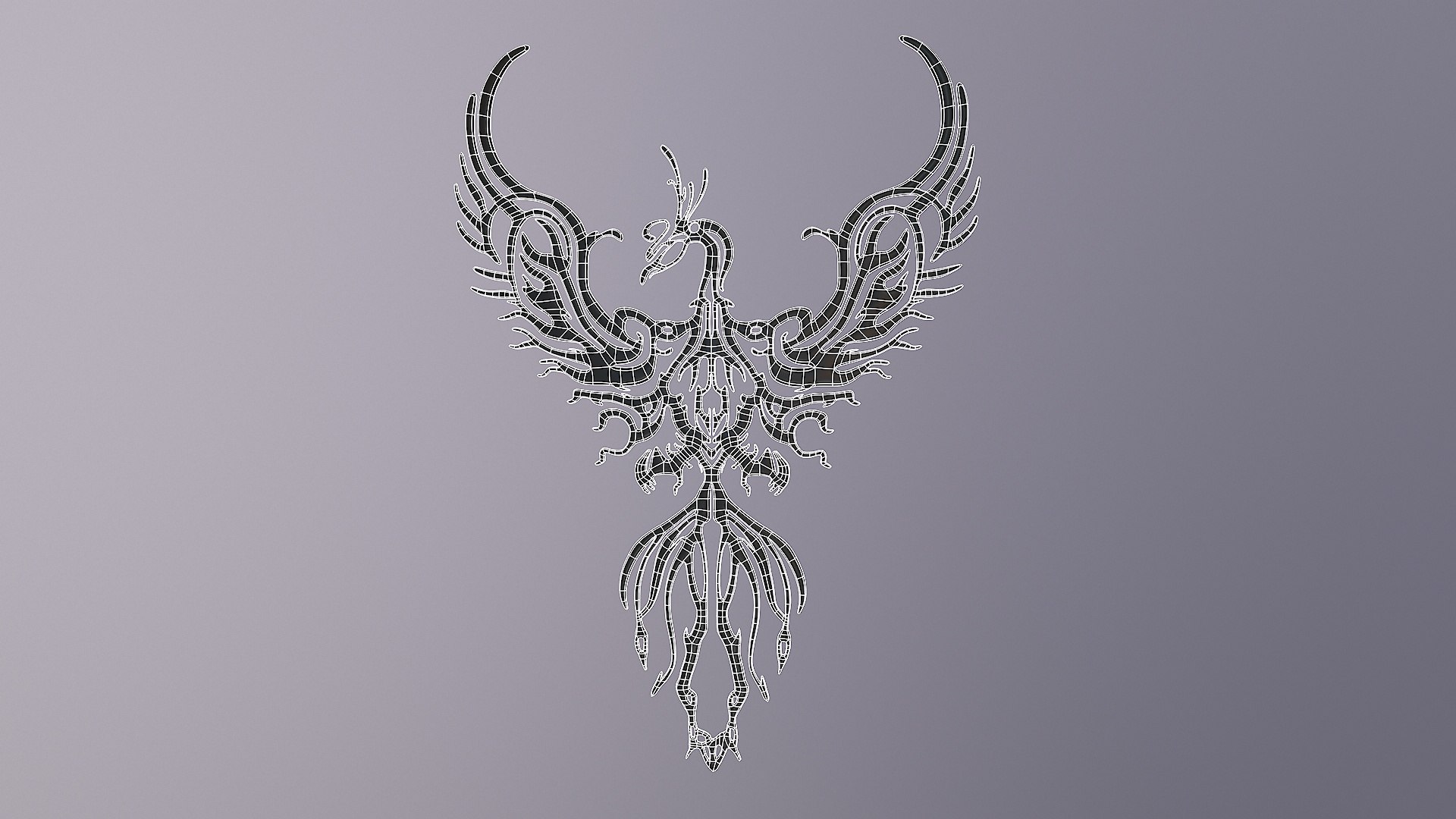 Phoenix - Immortal bird low-poly 3D model - TurboSquid 1824580