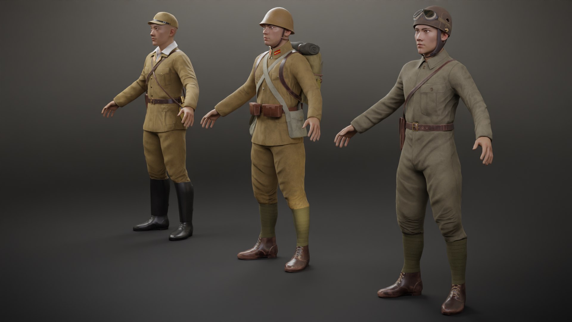 Japanese Soldiers Pack model https://p.turbosquid.com/ts-thumb/Nw/5SA9HJ/41/99/png/1736176805/1920x1080/fit_q87/ea01b1db929574f5751d43540ac6d9246e9d874c/99.jpg
