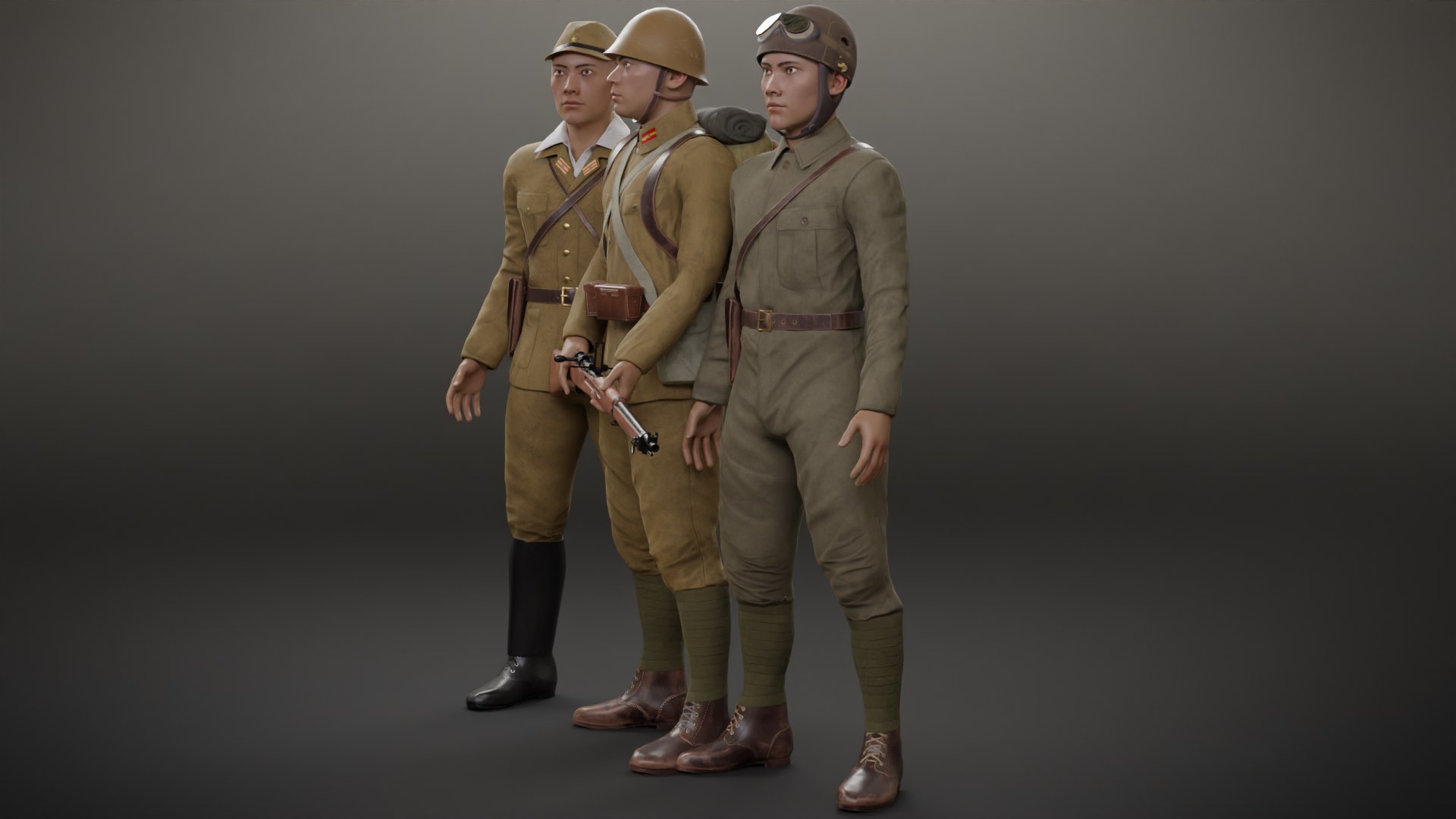 Japanese Soldiers Pack model https://p.turbosquid.com/ts-thumb/Nw/5SA9HJ/nt/91/png/1736176801/1920x1080/fit_q87/df6e440b62641ff5508c810960a9996cce8a1044/91.jpg