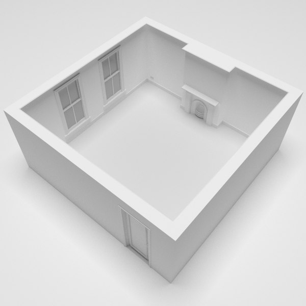 Empty Room 3D Models for Download | TurboSquid