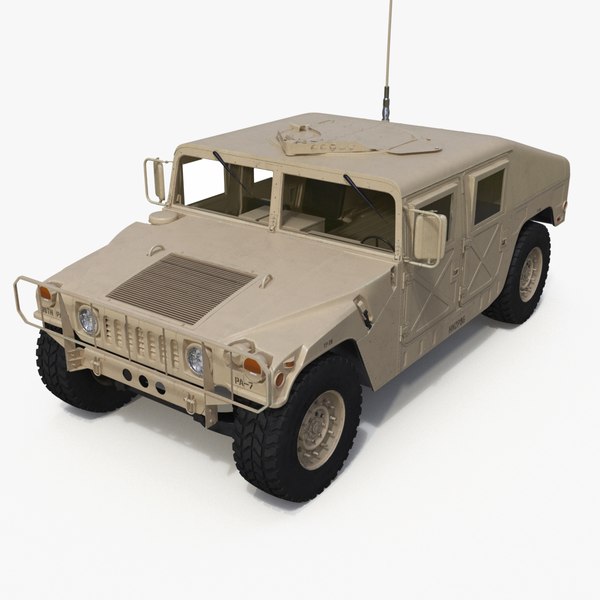 3D модель Военная бронированная машина Humvee Simplified - TurboSquid ...
