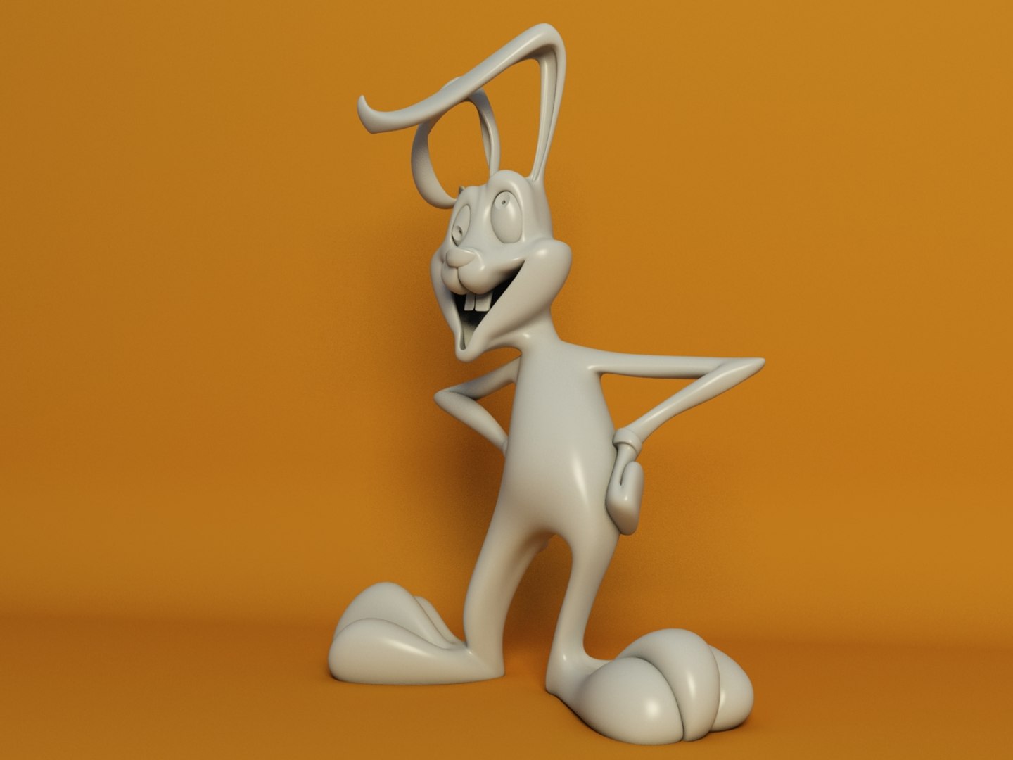 Crazy Rabbit 3d Model
