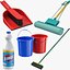 Floor Cleaning Supplies Collection 3D model