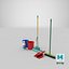 Floor Cleaning Supplies Collection 3D model