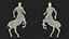 Male Centaur Action Pose Fur