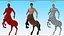Male Centaur Action Pose Fur