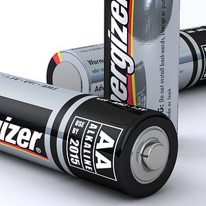 aa energizer battery 3d 3ds