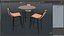 Modern Bar Stools and Table