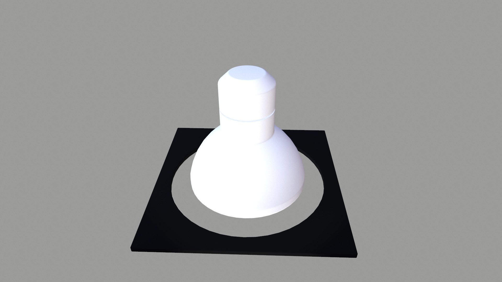 3D Black Halogen Light Model - TurboSquid 2325117