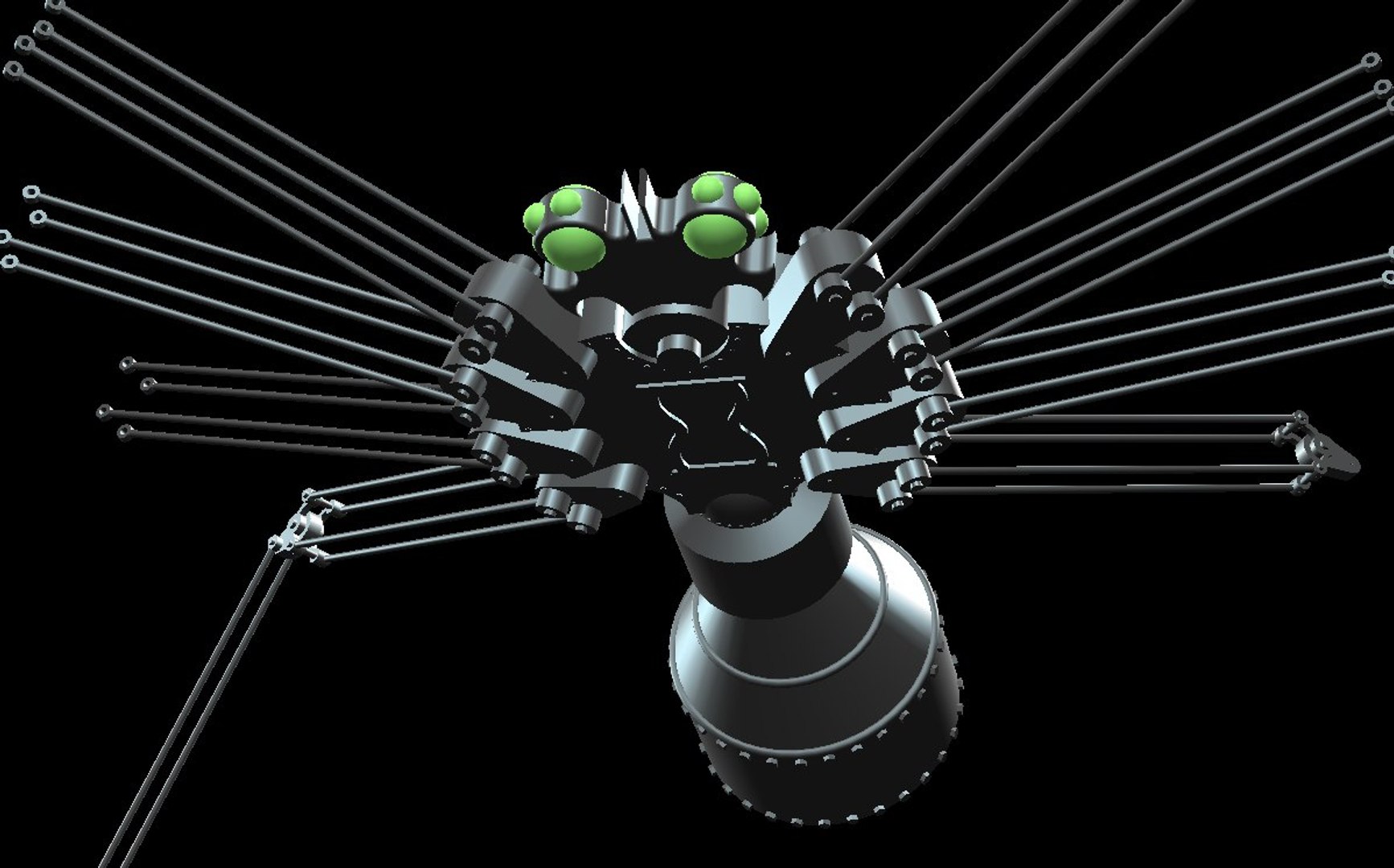 3d model of spider https://p.turbosquid.com/ts-thumb/Nw/HrUZZM/UJPIeXqw/steelspider.bmp2306d9a335e14996a878ae0dc8362226original/jpg/1193142665/1920x1080/fit_q87/3b56414a3c9d773aedc0afafd5d35d9e431812d5/steelspider.bmp2306d9a335e14996a878ae0dc8362226original.jpg