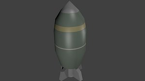 bomb 3d model