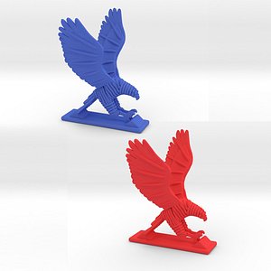 hawk print 3D