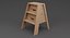 realistic step ladder stool max