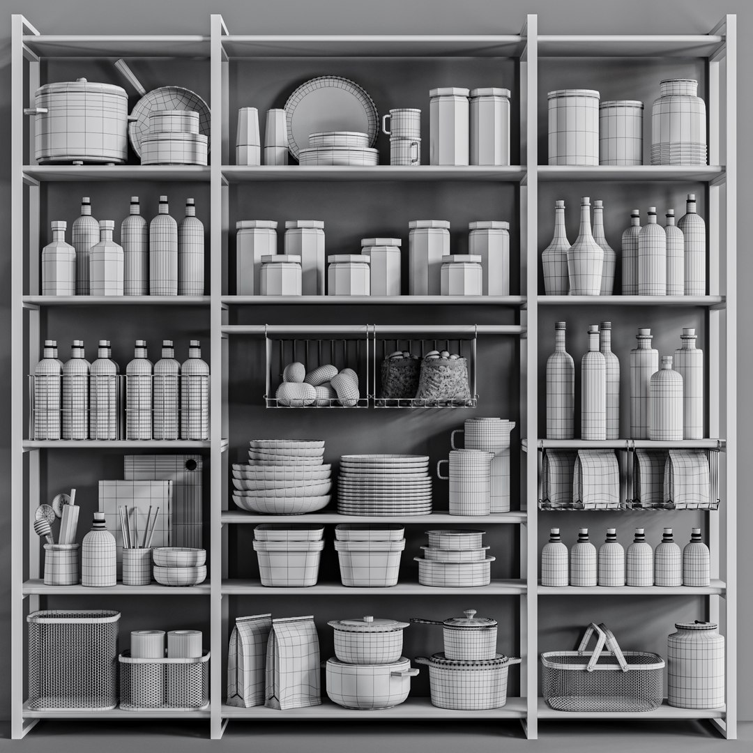 Kitchen Accessories050 Model - TurboSquid 2100385