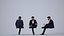 Basics0863 - A set containing 5 models of male and female adults in business attire in office settin