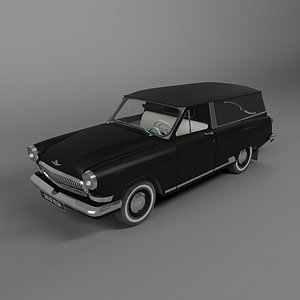gaz-22 volga 3d model