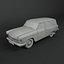 gaz-22 volga 3d model