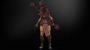 3D Egyptian Goddess Bastet