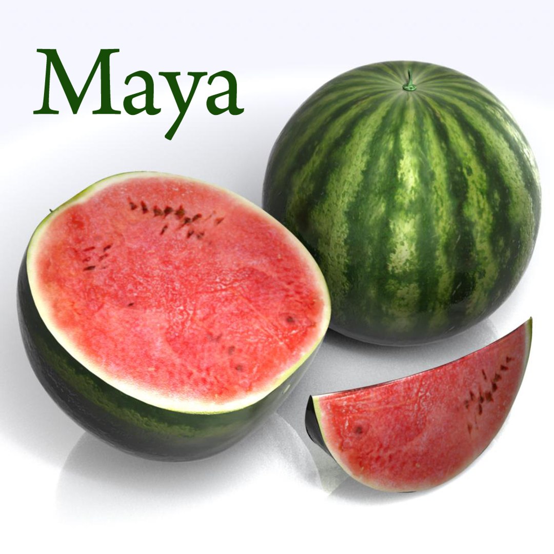 watermelon water melon 3d model https://p.turbosquid.com/ts-thumb/Nw/Y80dy0/ccYsJgXb/watermelon.z.maya/jpg/1282860490/1920x1080/fit_q87/671aef5132581395d4b710657eb7fd73a525fca6/watermelon.z.maya.jpg