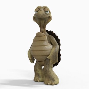 Tortoise Rigged Animated Low-poly