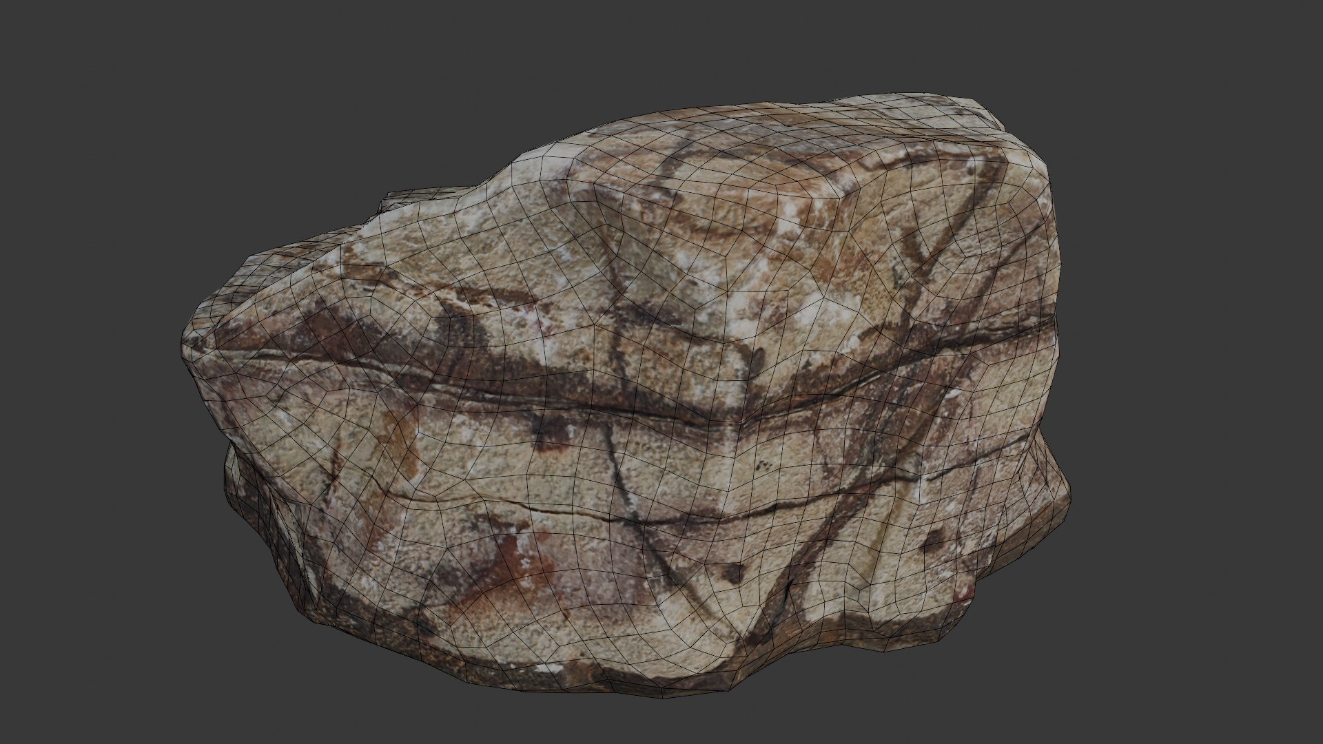 Layered Sedimentary Rock Scan 3D Model - TurboSquid 2406145