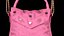 3D Lovely Heart Embellished Handbag Pink