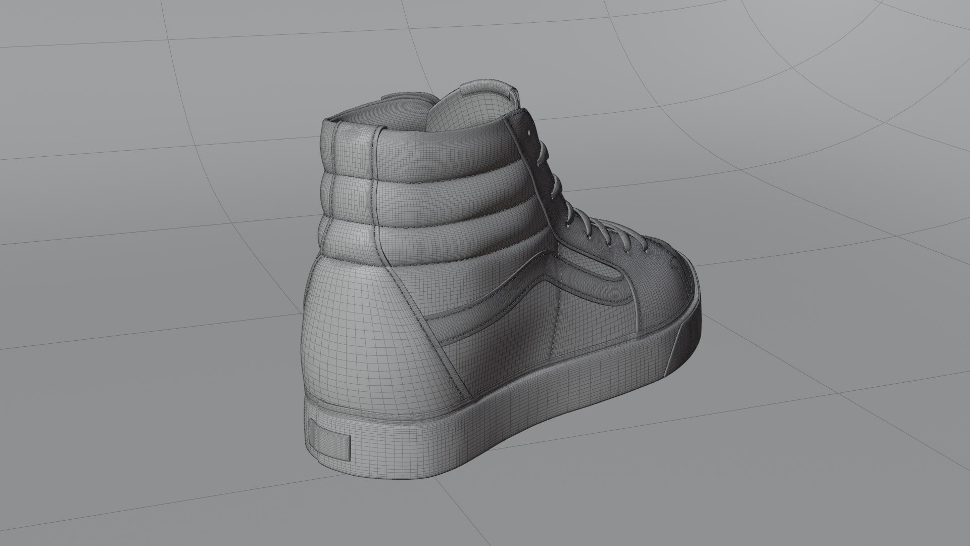 3D model Vans Sk-Hi Collection Shoe Low-poly VR / AR / low-poly