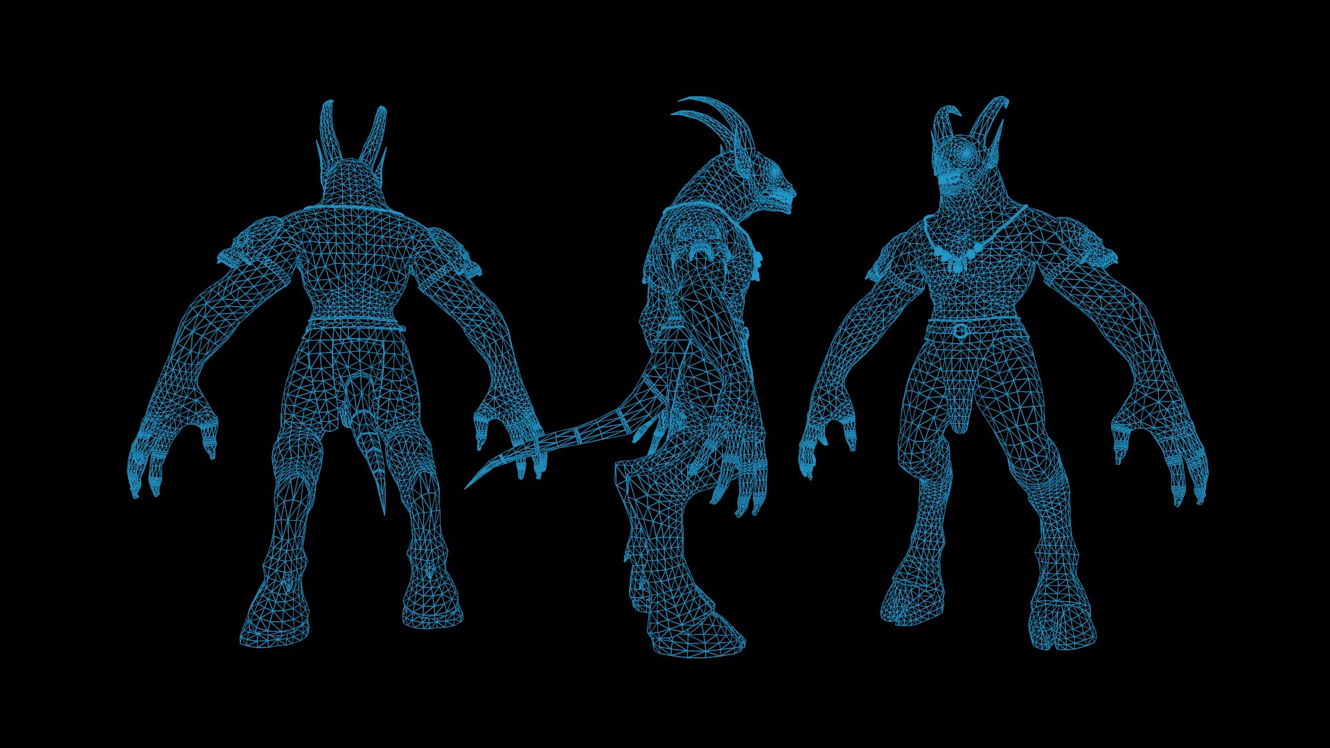 3D Model Demon Character 8 - TurboSquid 2138055