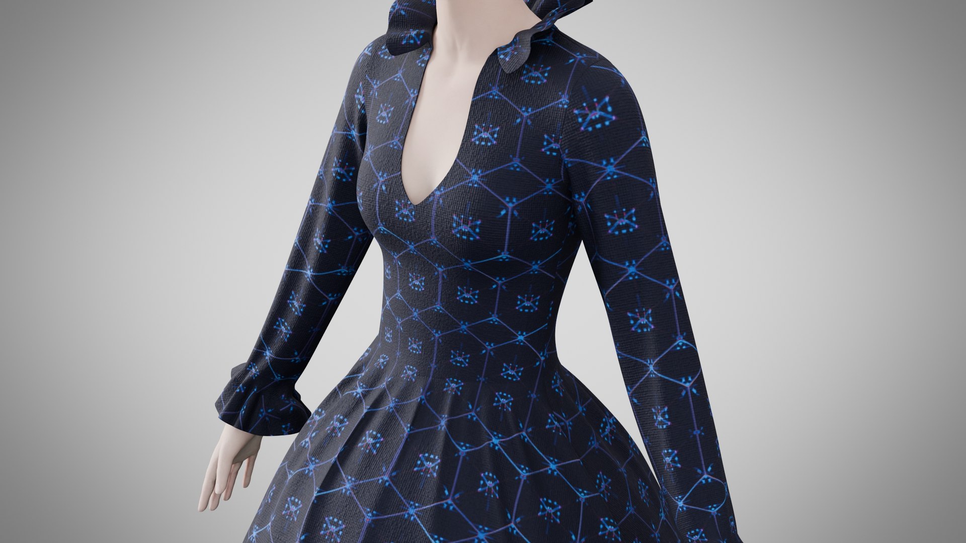 3D Dress 30 Neon Hexa Grid https://p.turbosquid.com/ts-thumb/Nw/lfojtp/0P/4/jpg/1762370088/1920x1080/fit_q87/f3fbc1c058185017068cb75b93fb6d3f26cbbf6d/4.jpg