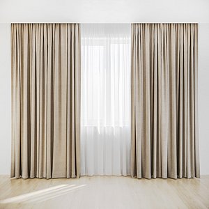 curtain fabric model