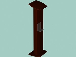 podium 3d model