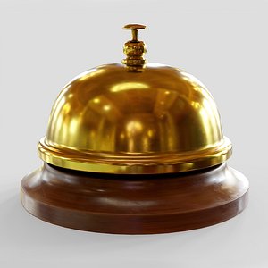 3d model reception bell