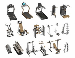 Gym Equipment Collection Fitness Equipment Collection