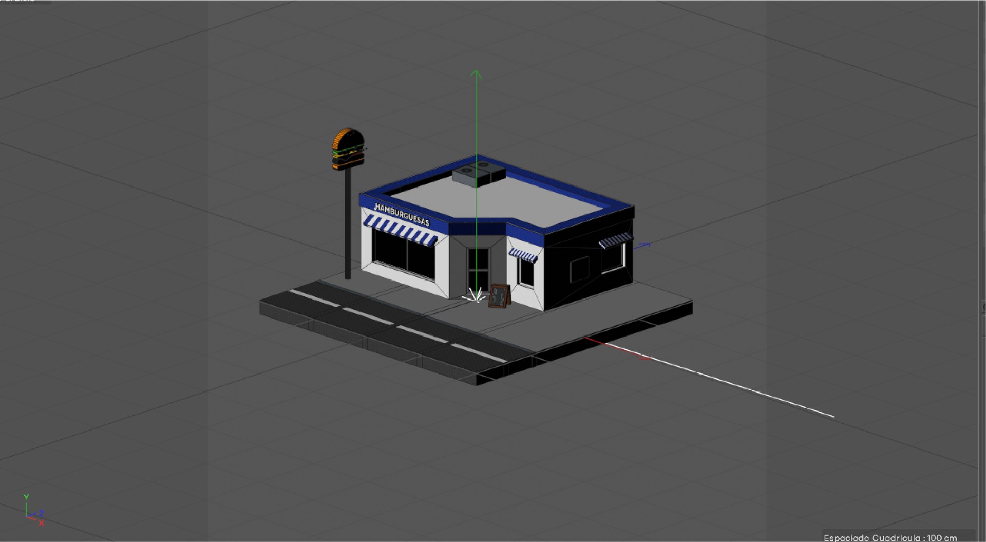 3D restaurant architecture structures model - TurboSquid 1599088