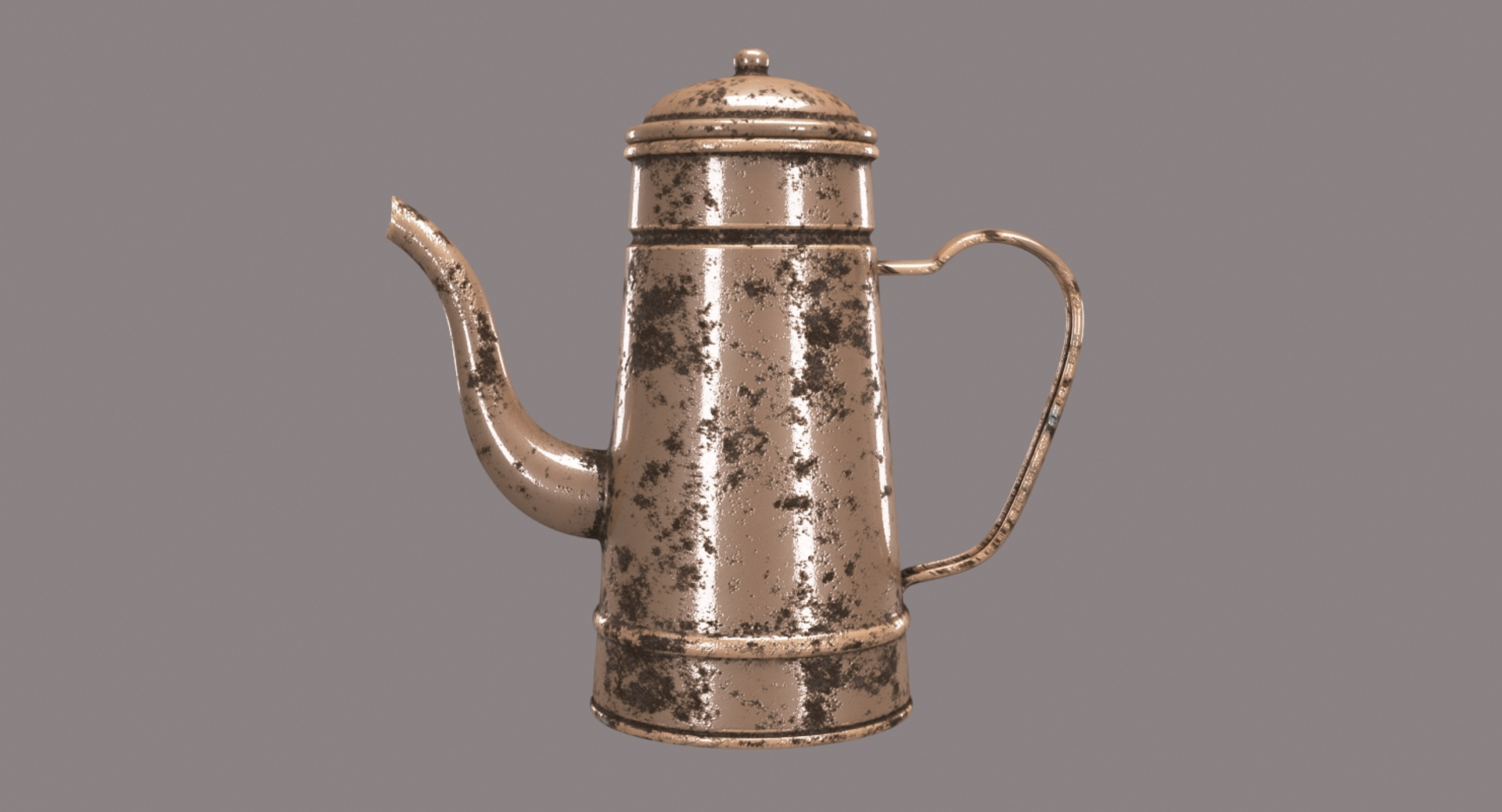 3D Model Rusty Teapot - TurboSquid 1293147
