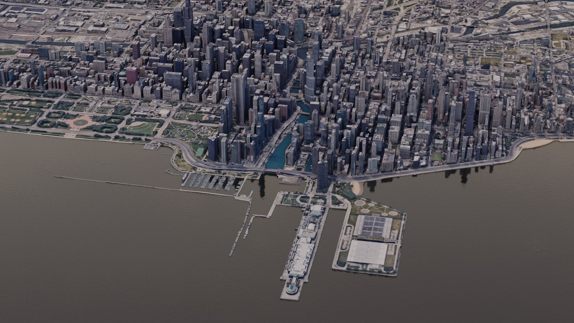 3D Chicago-City - TurboSquid 2054285