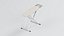 Folding Ironing Board with Height Lock and Steam Iron Rest