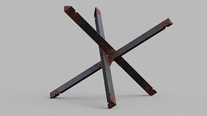 3D Hedgehog Barrier model