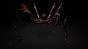Sci-fi Spider Robot