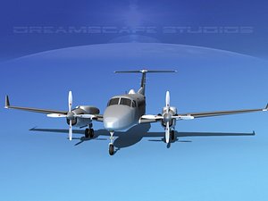Beechcraft MC-12W Liberty Bare Metal