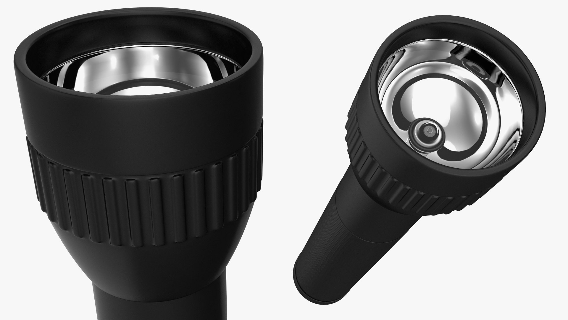 3D Police Tactical Flashlight Model - TurboSquid 2144565