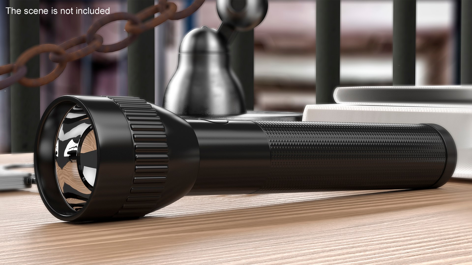 3D Police Tactical Flashlight Model - TurboSquid 2144565