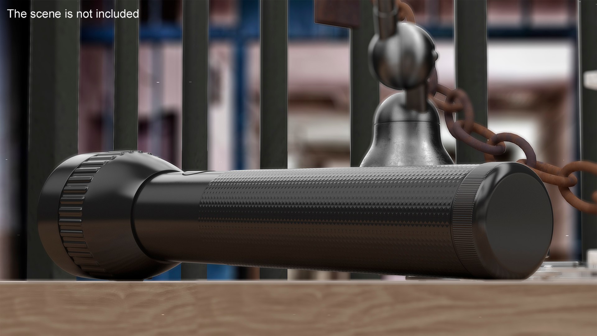 3D Police Tactical Flashlight Model - TurboSquid 2144565