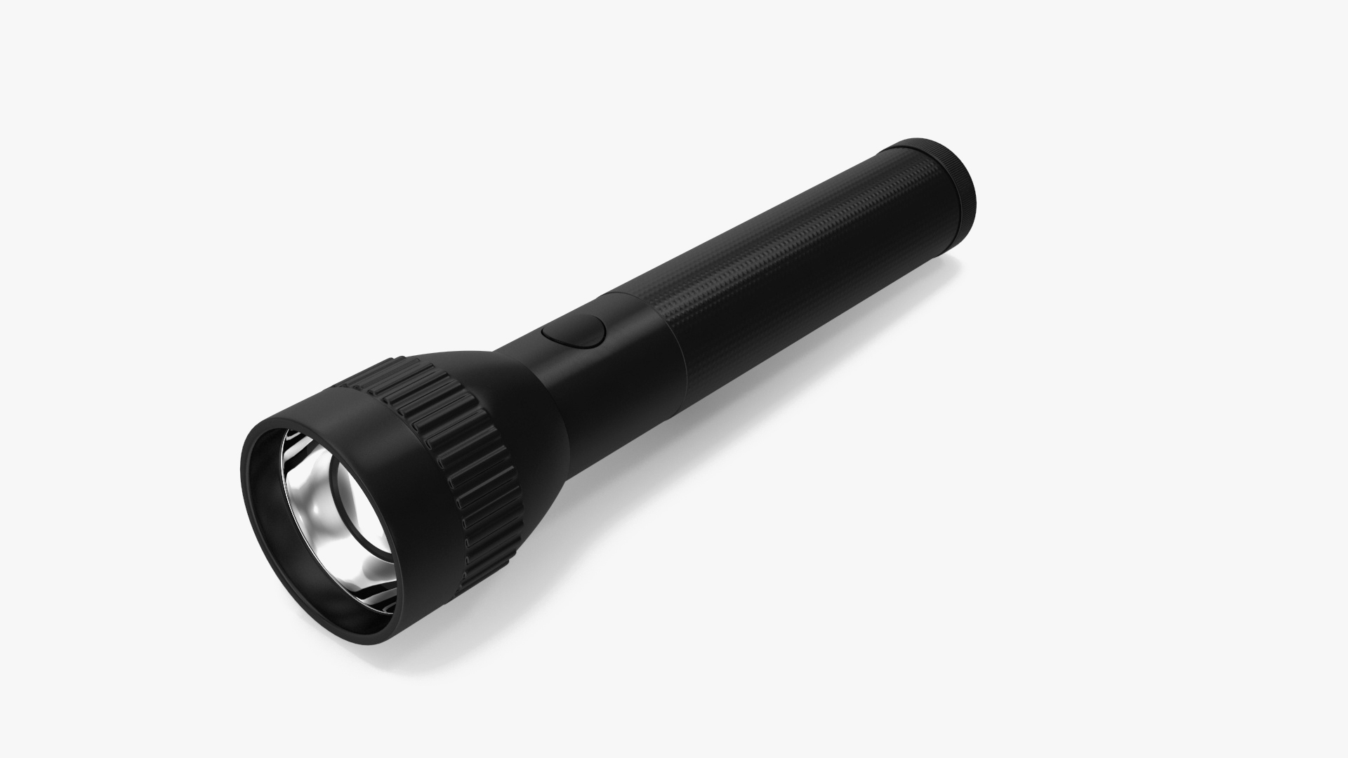 3D Police Tactical Flashlight Model - TurboSquid 2144565
