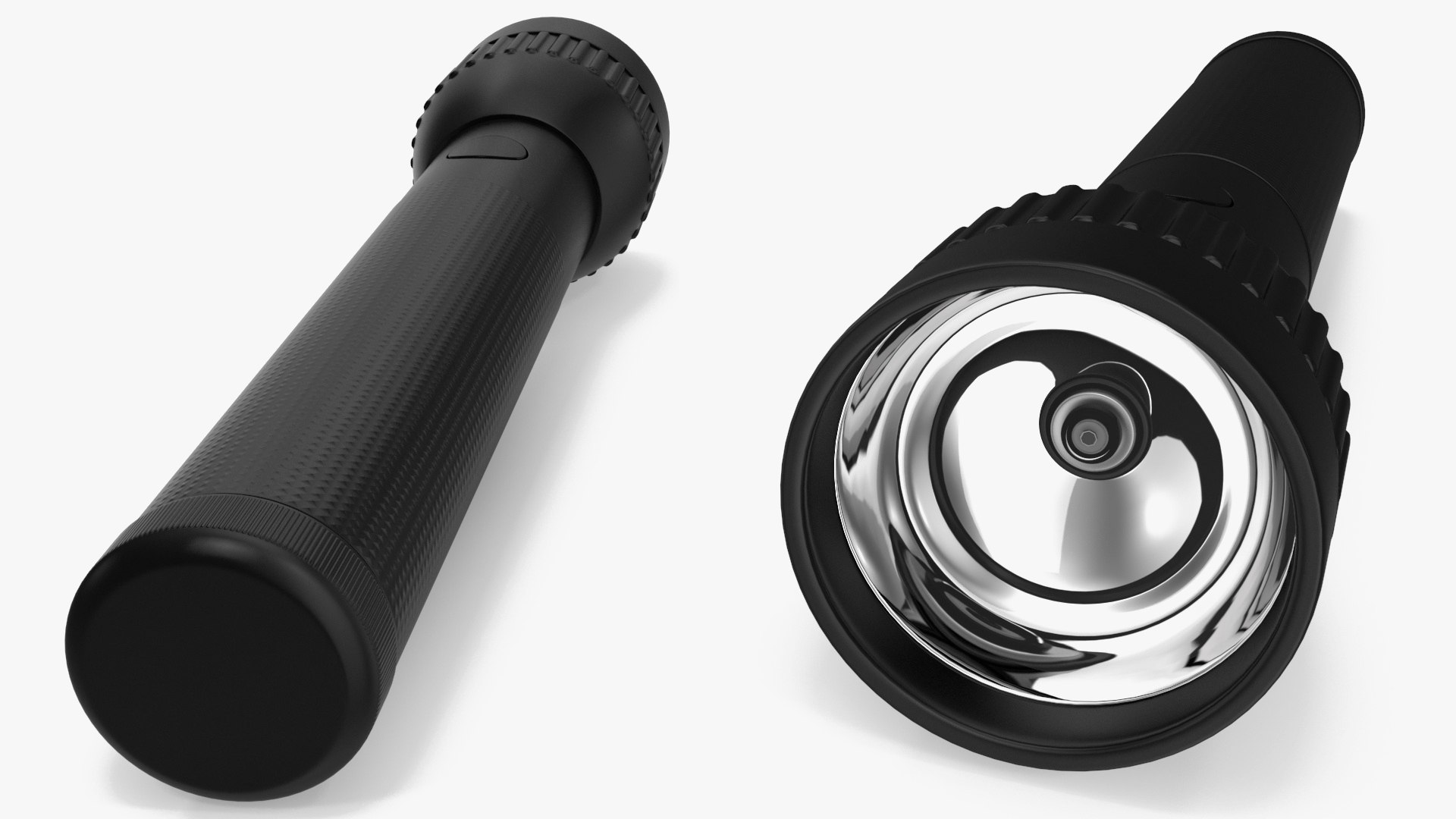 3D Police Tactical Flashlight Model - TurboSquid 2144565