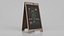 Customizable Wide and Large Format Chalkboard Signs