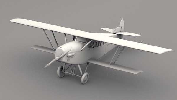 modelo 3d Avión retro - TurboSquid 1727906